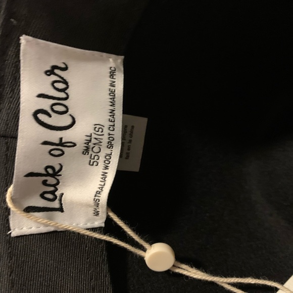 Lack Of Color Black Hat